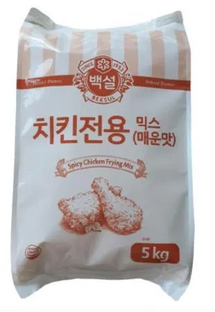 백설 매운맛 치킨파우더 5kg 치킨 전용믹스 가루