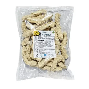 지키미 오징어튀김 1kg 대왕