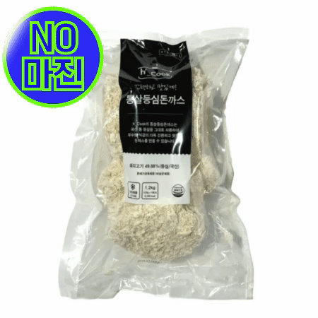 ★NO마진특가★  H-COOK 통살등심돈까스 1.2Kg 120g*10개