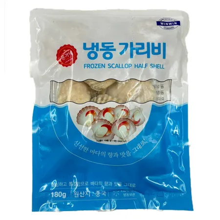 반가리비 180g (7/8미,냉동,중국산)