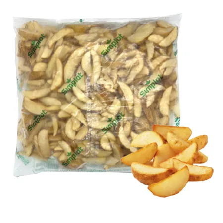 심플롯 냉동감자 2kg 10컷 렌치웨지 반달감자