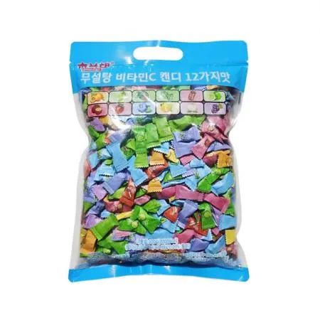 무설탕 비타민C 캔디 12가지맛 800g