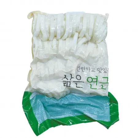 자숙 연근 1kg 삶은 채