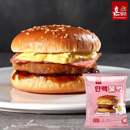 한맥 불벅 햄버거 145g 이미지