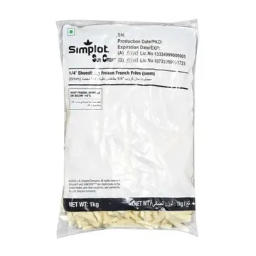 심플로트 슈스트링 썬크랍 1kg 냉동 감자튀김