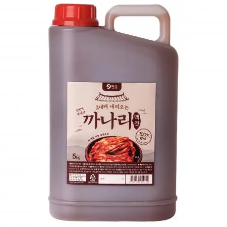 2대째 내려오는 명품 다산 까나리액젓 (3년산)