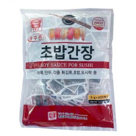 아주존 1회용 초밥간장 5g x 200개입 이미지