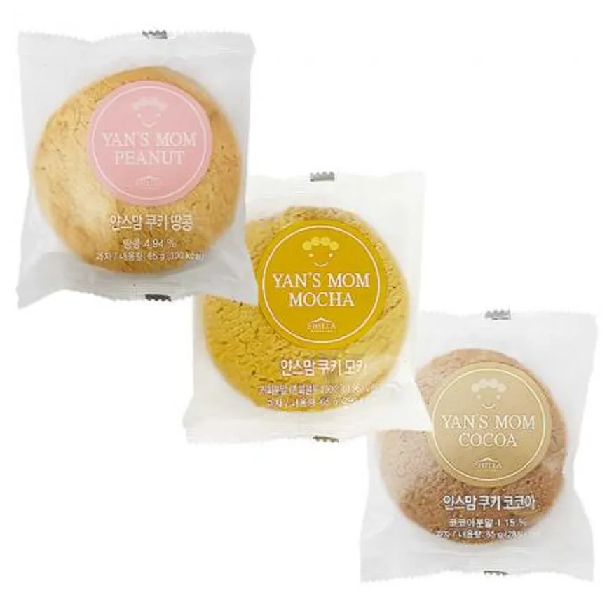 신라명과 얀스맘 쿠키세트 650g 65gx10개 이미지