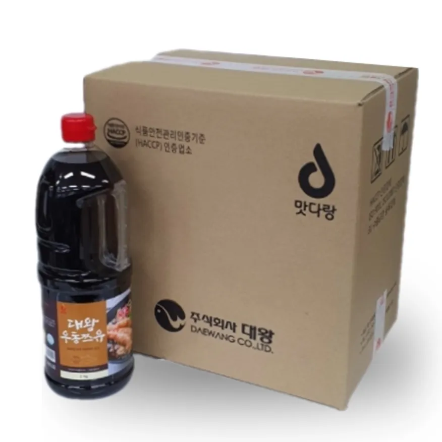 대왕우동쯔유 2.2kg 대왕 맛다랑 1박스 이미지