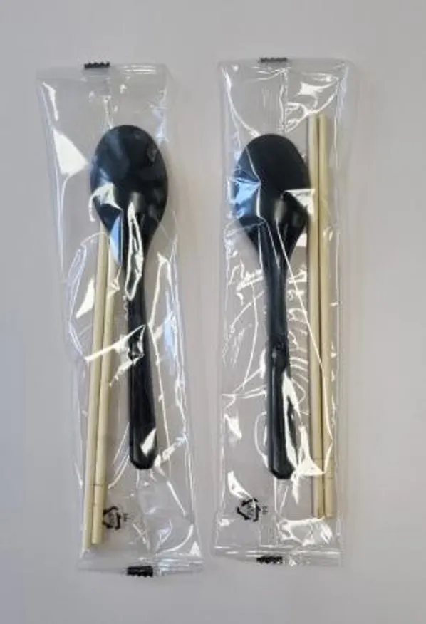 일회용 수저세트 /300개/수저+젓가락 이미지