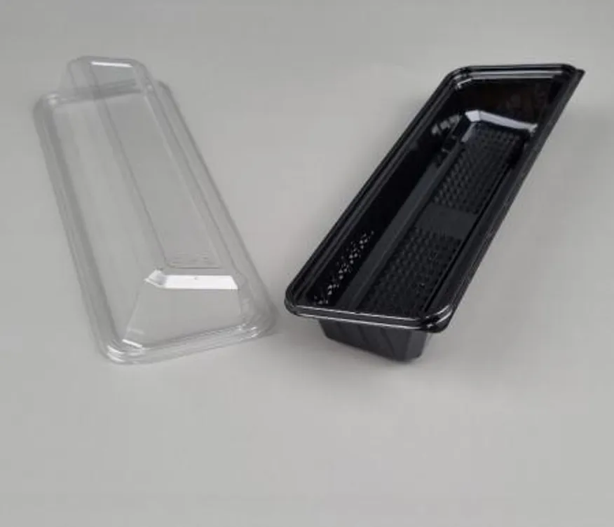 김밥 한줄포장 용기세트, 간편하고 깔끔한포장, 1000개 세트, 이미지