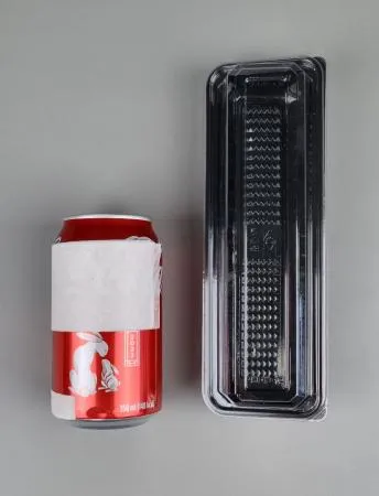 김밥 한줄포장 용기세트, 간편하고 깔끔한포장, 1000개 세트,  이미지