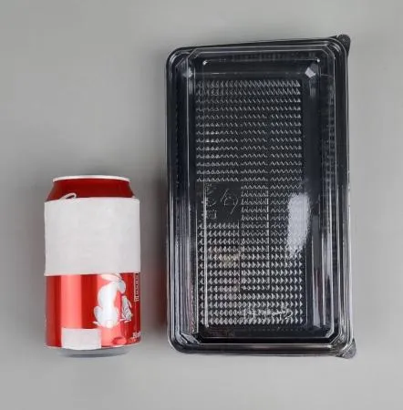 김밥 두줄포장 용기세트, 간편하고 깔끔한포장, 600개 세트,  이미지