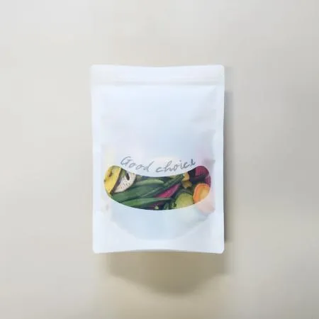 초이스지퍼스탠드(화이트)  건어물, 쌀, 잡곡, 견과, 식품포장팩 220X300mm