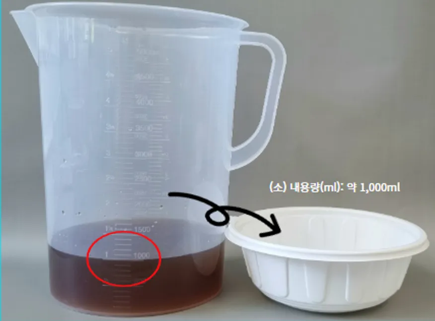 (맞춤팩)미니탕195파이 소 50개세트(용기+뚜껑)(백색) 이미지