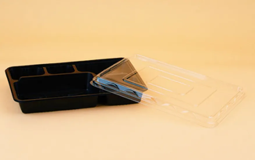 도시락용기5칸 SET / 200개 / 돈까스용기 이미지