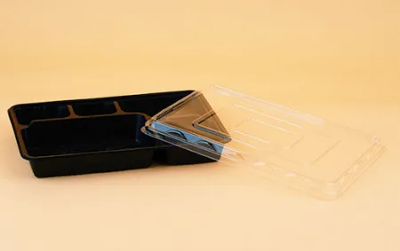 도시락용기5칸 SET / 200개 / 돈까스용기 이미지