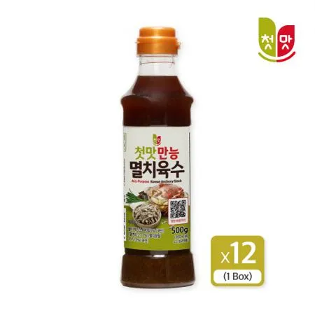 첫맛 만능멸치육수 500g 12개입 1박스