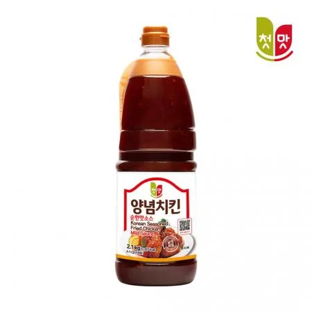 첫맛 양념치킨소스 순한맛 2.1kg 8개입 1박스