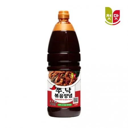 첫맛 쭈낙볶음양념 2.1kg 8개입 1박스