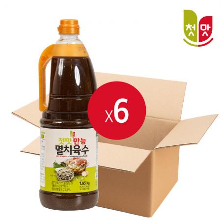 첫맛 만능 멸치육수 1.95kg 6개입 1박스