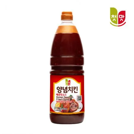 첫맛 양념치킨소스 매운맛 2.1kg 8개입 1박스