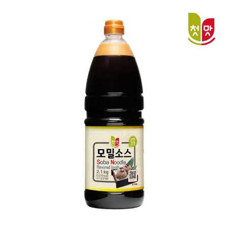 첫맛 모밀소스 2.1kg 8개입 1박스