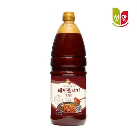 첫맛 돼지불고기양념 2.1kg 8개입 1박스
