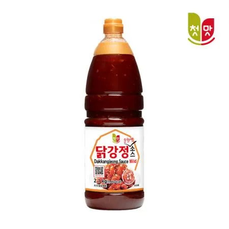 첫맛 닭강정순한맛소스 2.1kg 8개입 1박스