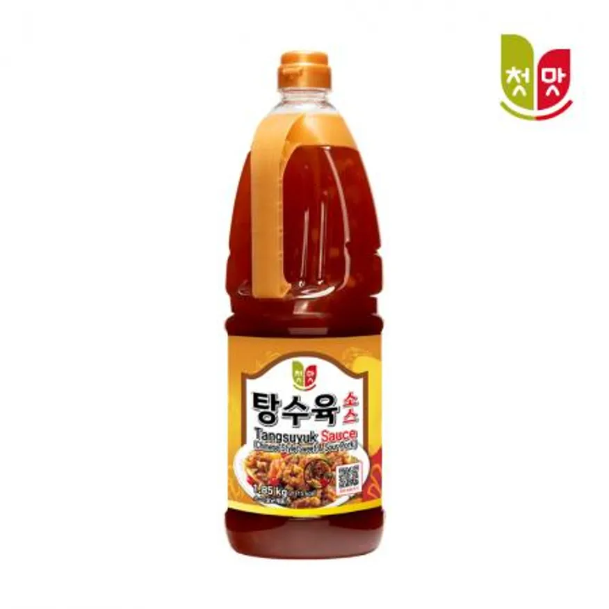 첫맛 탕수육소스 1.85kg 8개입 1박스 이미지