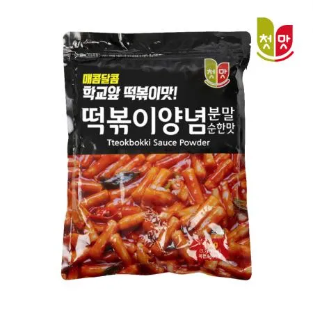 첫맛 떡볶이양념분말 순한맛 1kg 10개입 1박스