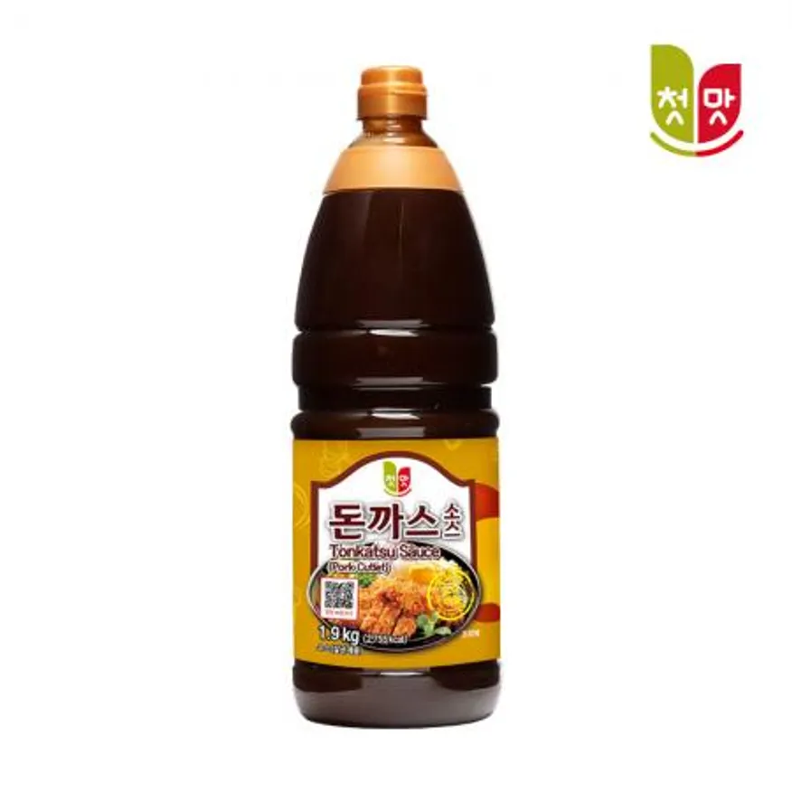 첫맛 돈까스소스 1.9kg 8개입 1박스 이미지