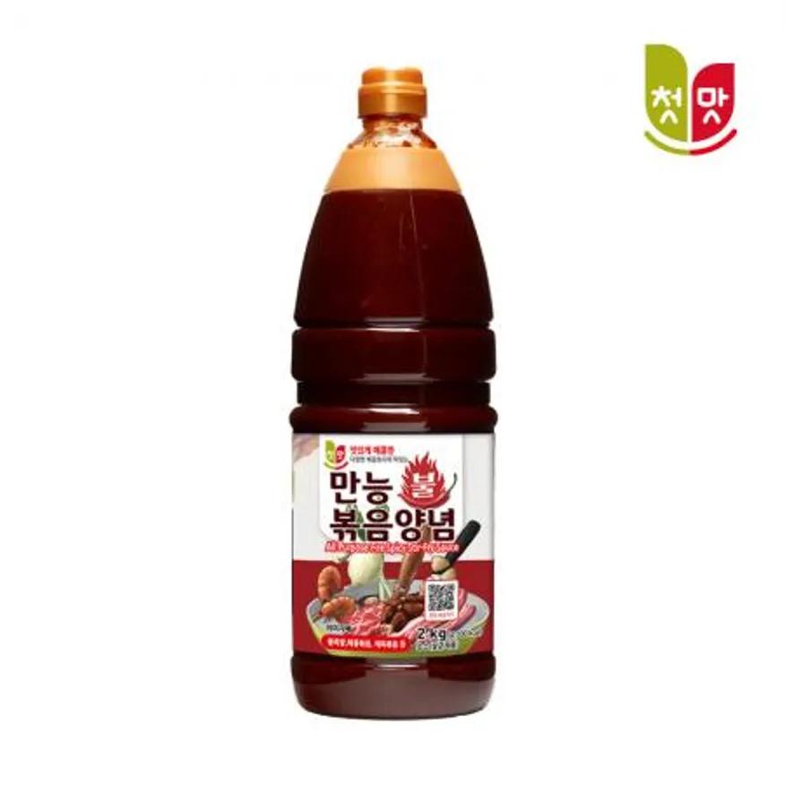 첫맛 만능불볶음양념 2kg 8개입 1박스 이미지