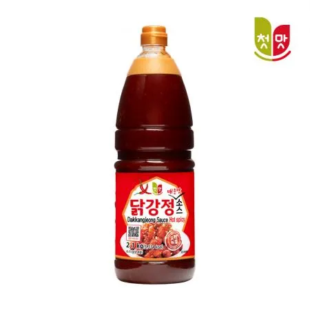 첫맛 닭강정매운맛소스 2.1kg 8개입 1박스
