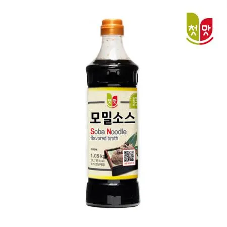 첫맛 모밀소스 1.05kg 12개입 1박스