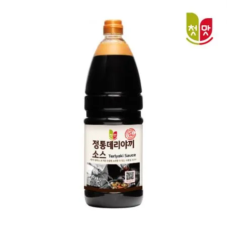 첫맛 정통데리야끼양념 1.9kg (페트) 8개입 1박스