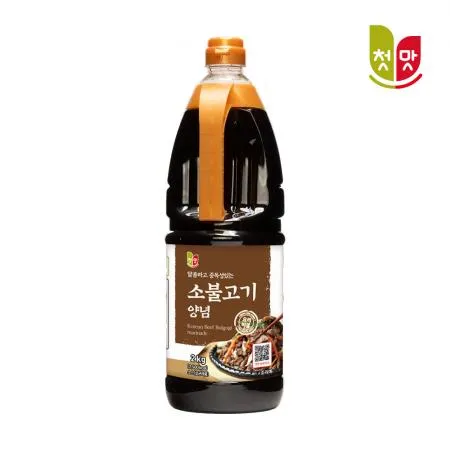 첫맛 소불고기양념 2kg 8개입 1박스