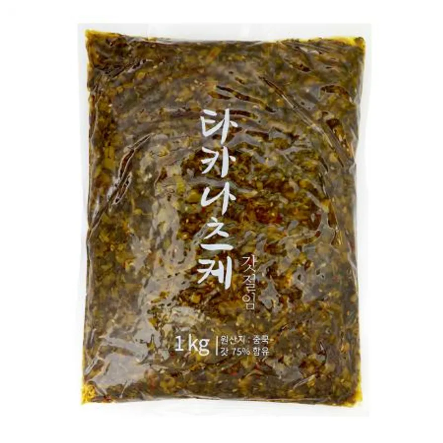 타카나츠케 갓절임 1kg 1박스 이미지