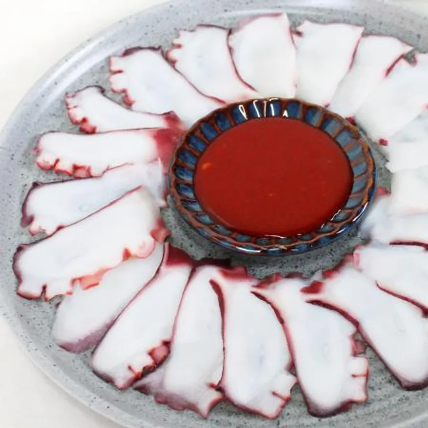 초밥용 문어 슬라이스 6g 20미 이미지