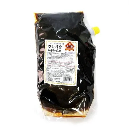 소스왕 간장게장(새우)용 소스 2.5kg 4개입 1박스