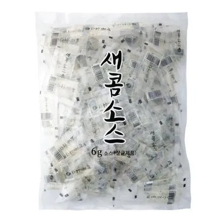 새콤소스(6gX200개입)X1개 미니식초 초데리 이미지