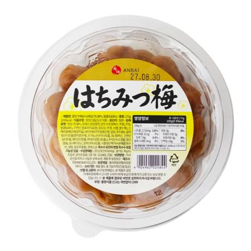 꿀 우메보시 270gX1개 꿀우메보시 매실절임 매실장아찌 이미지