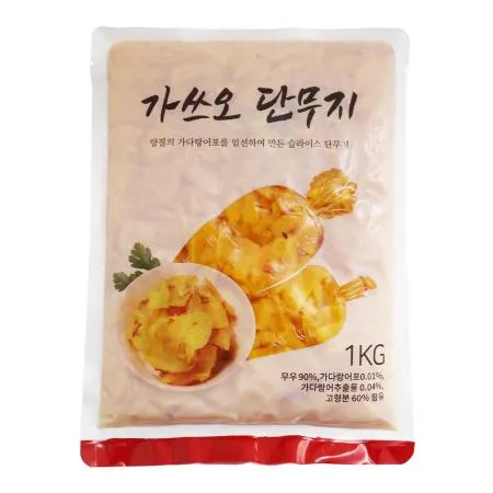 가쓰오 단무지 1kg×1개 