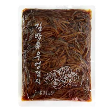 김밥용 우엉절임 1kg 10개 1박스
