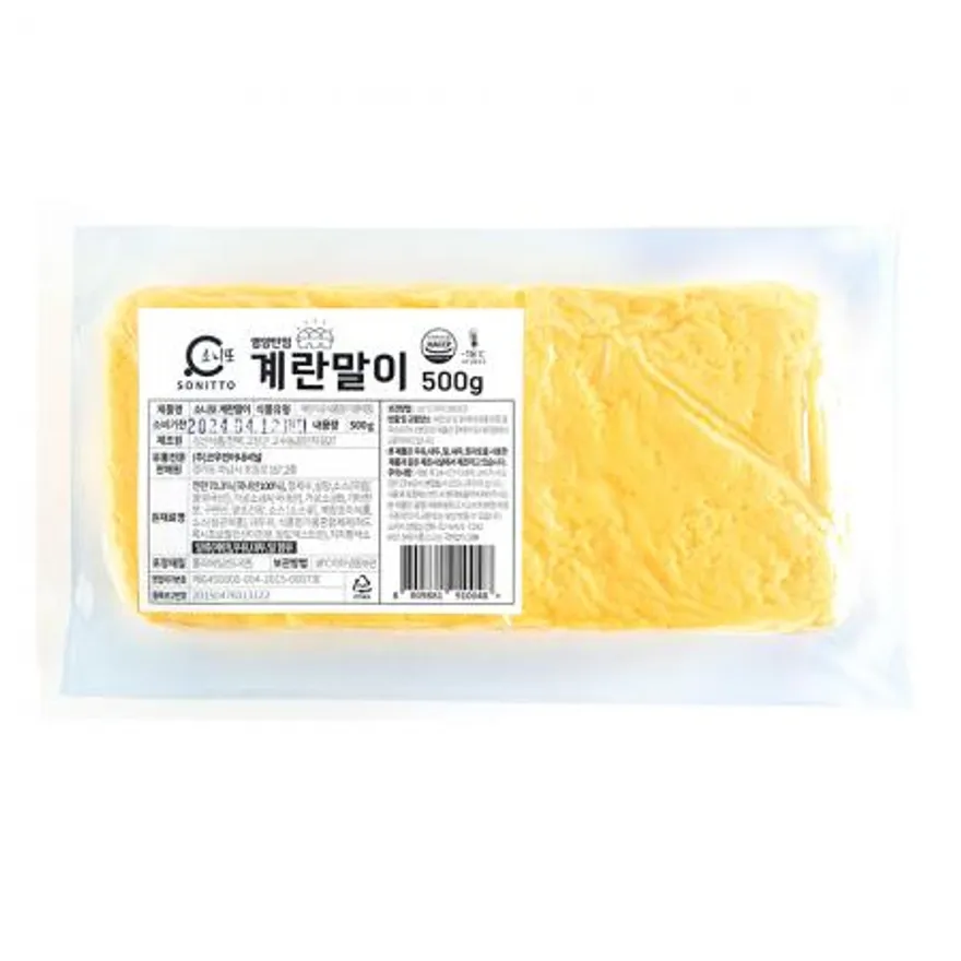 소니또 계란말이 500g 1개입 계란초밥 달걀지단 이미지