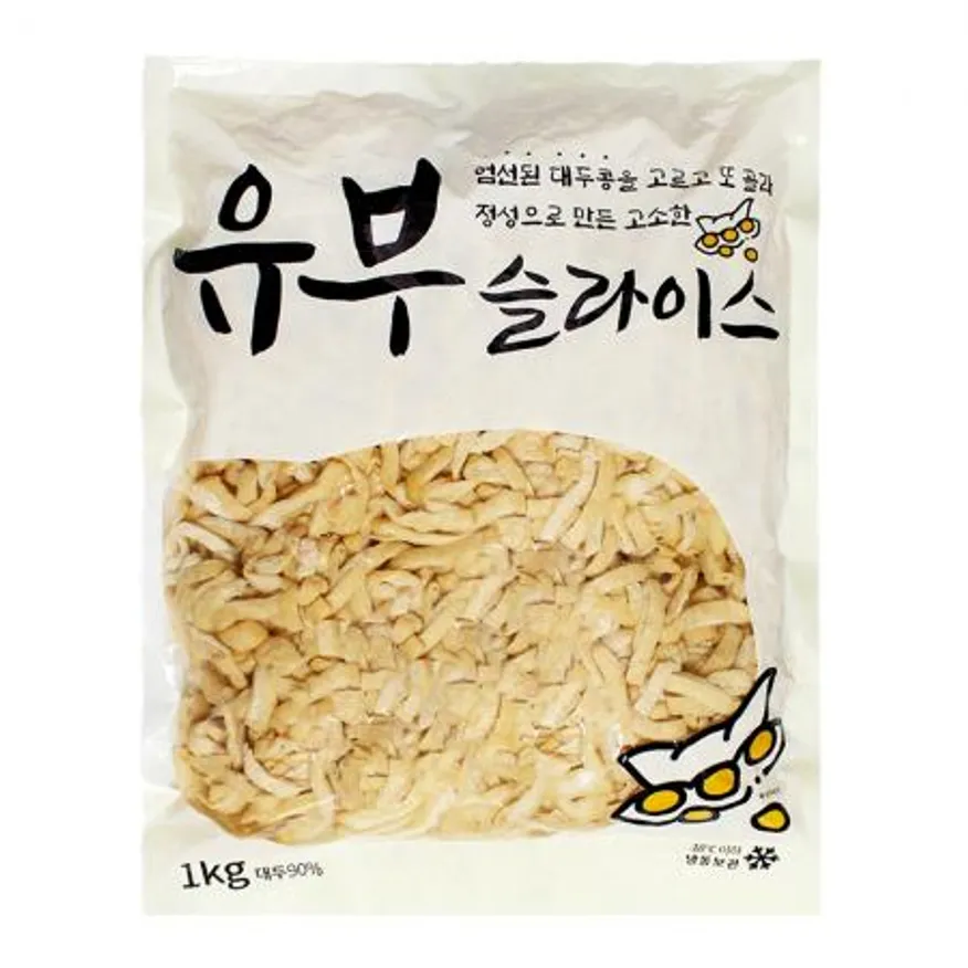 유부슬라이스 1kgX1개 이미지
