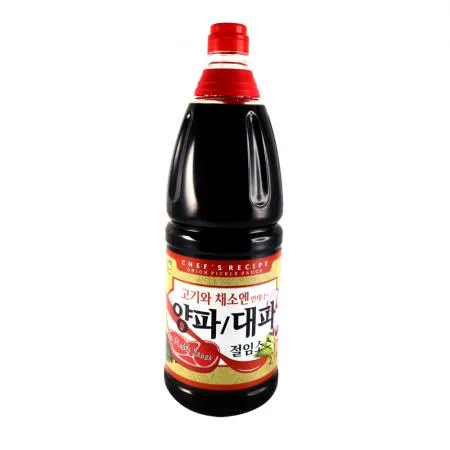 미담채 양파·대파 절임소스 2.1kg×8개 1박스