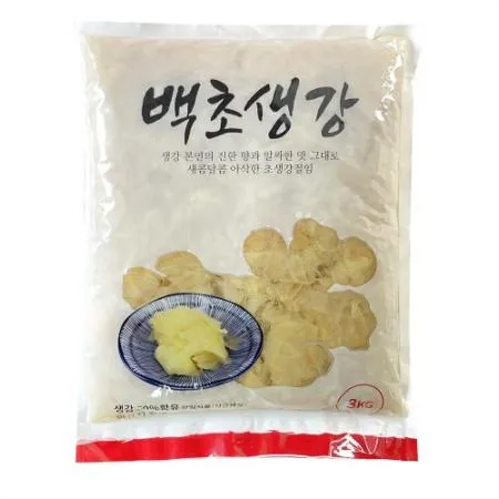 신슈 초생강(백) 3kg 5개 1박스 업소용