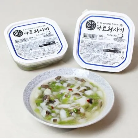 타코와사비 150g 50개 1박스 이자카야 술안주 혼술 안주 초밥 군함 이미지