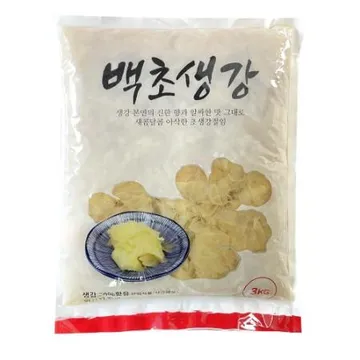 신슈 초생강(백) 3kg 1개 업소용